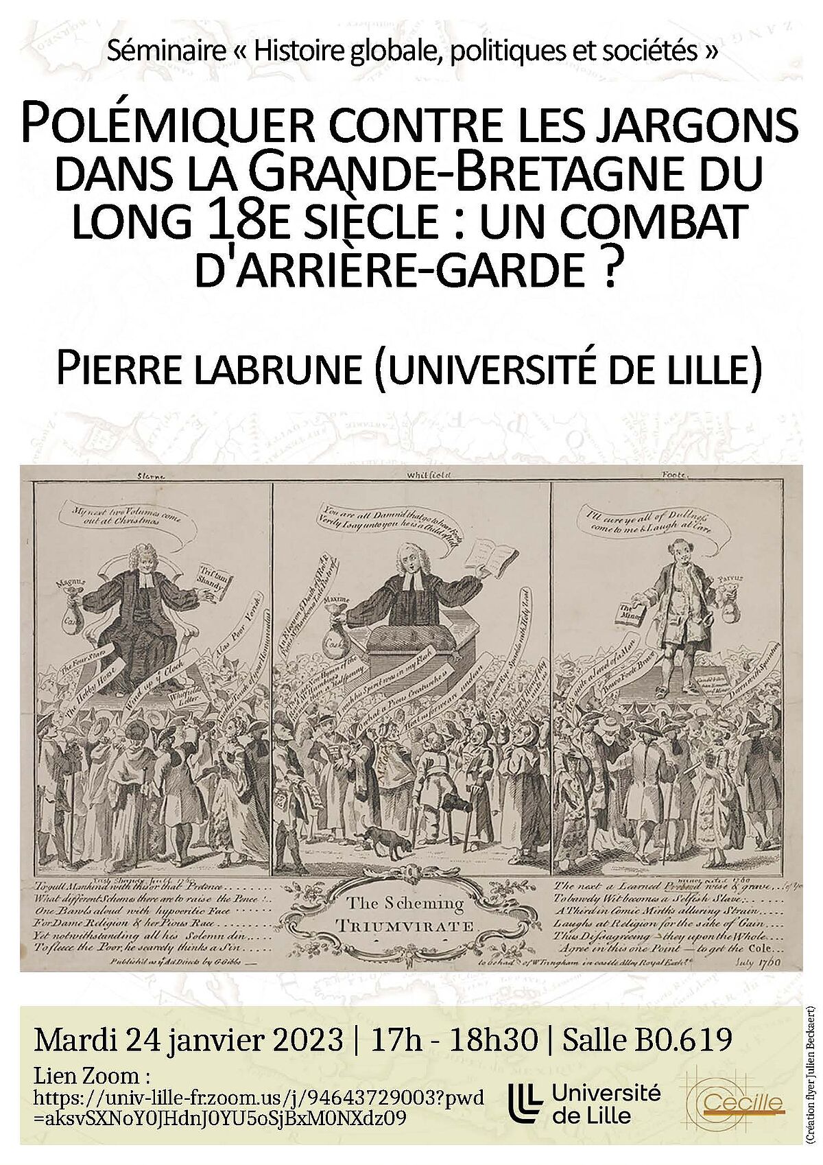 Séminaire "Histoire globale, politiques et sociétés" (Axe 3) CECILLE